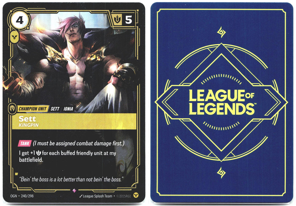 240/298 Sett - Kingpin Foil Origins