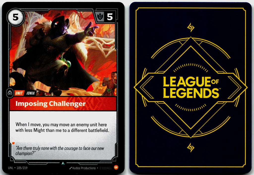 105/219 Imposing Challenger Unleashed