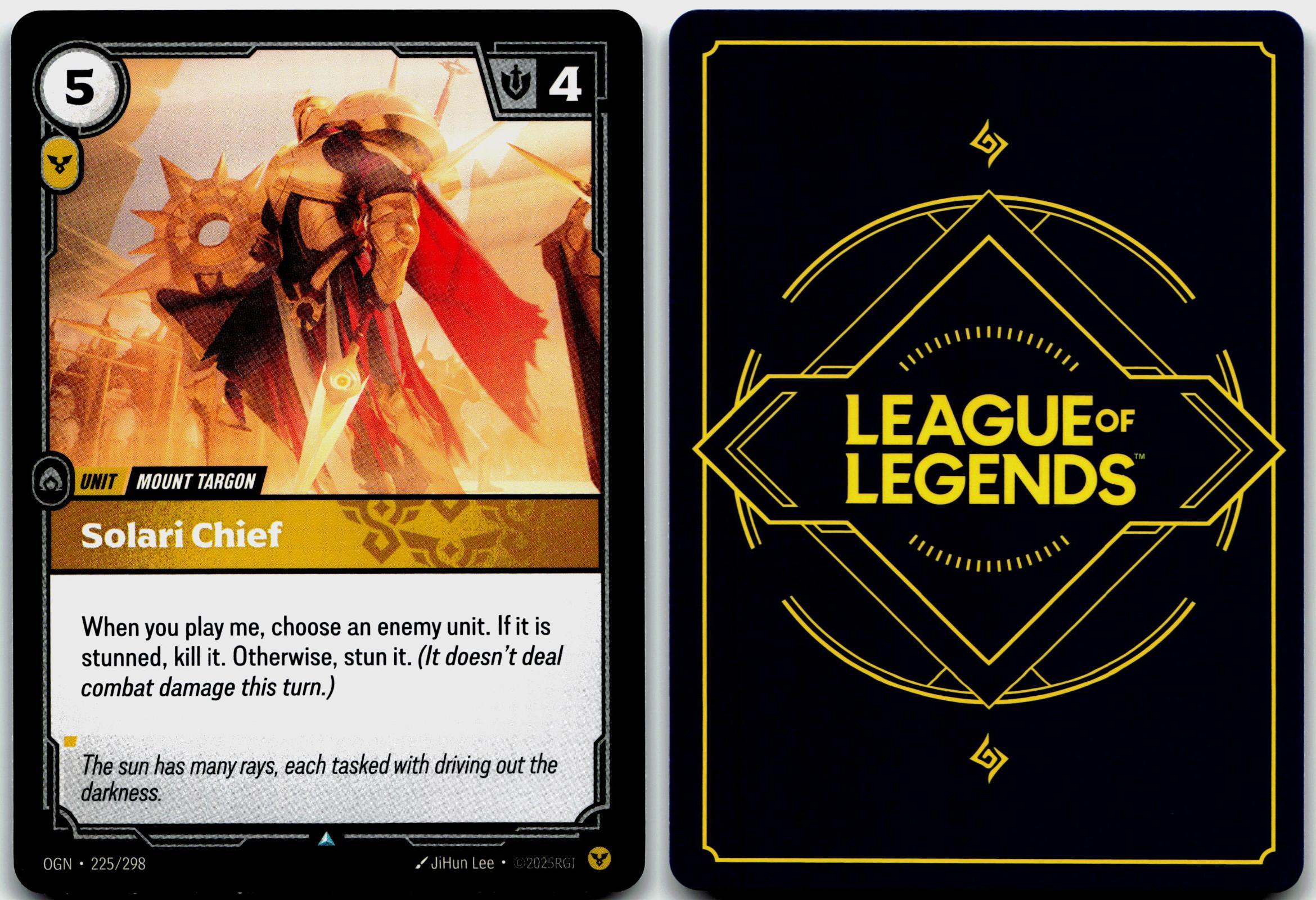 225/298 Solari Chief Origins