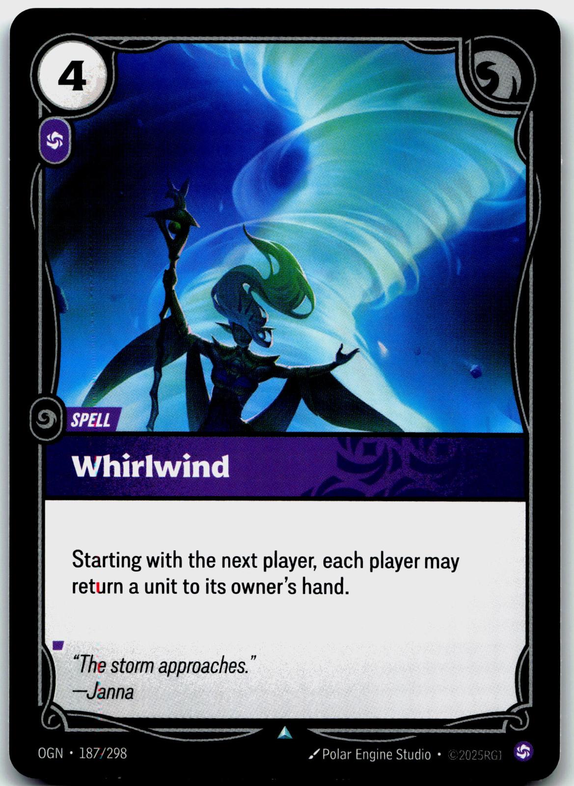 187/298 Whirlwind Origins