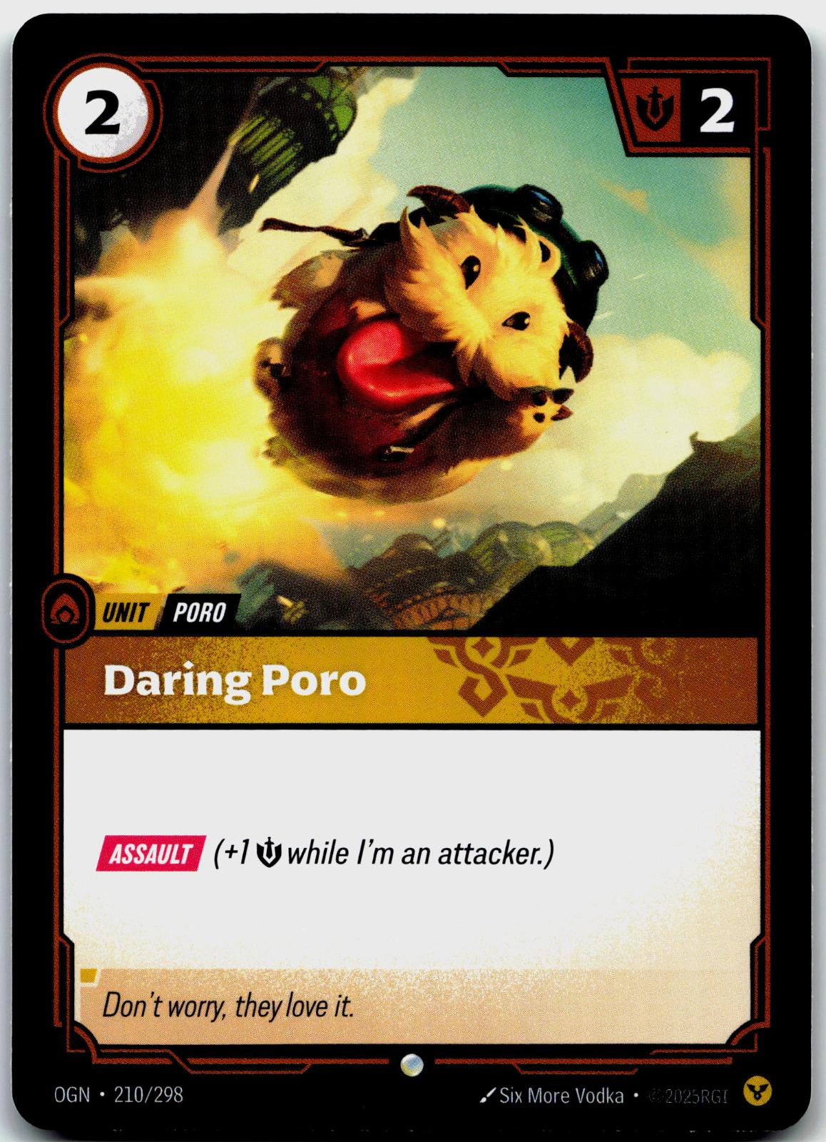210/298 Daring Poro Origins