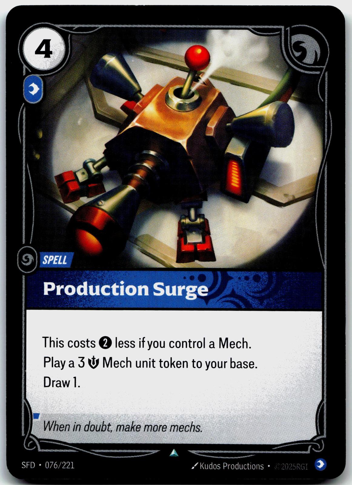 076/221 Production Surge Spiritforged