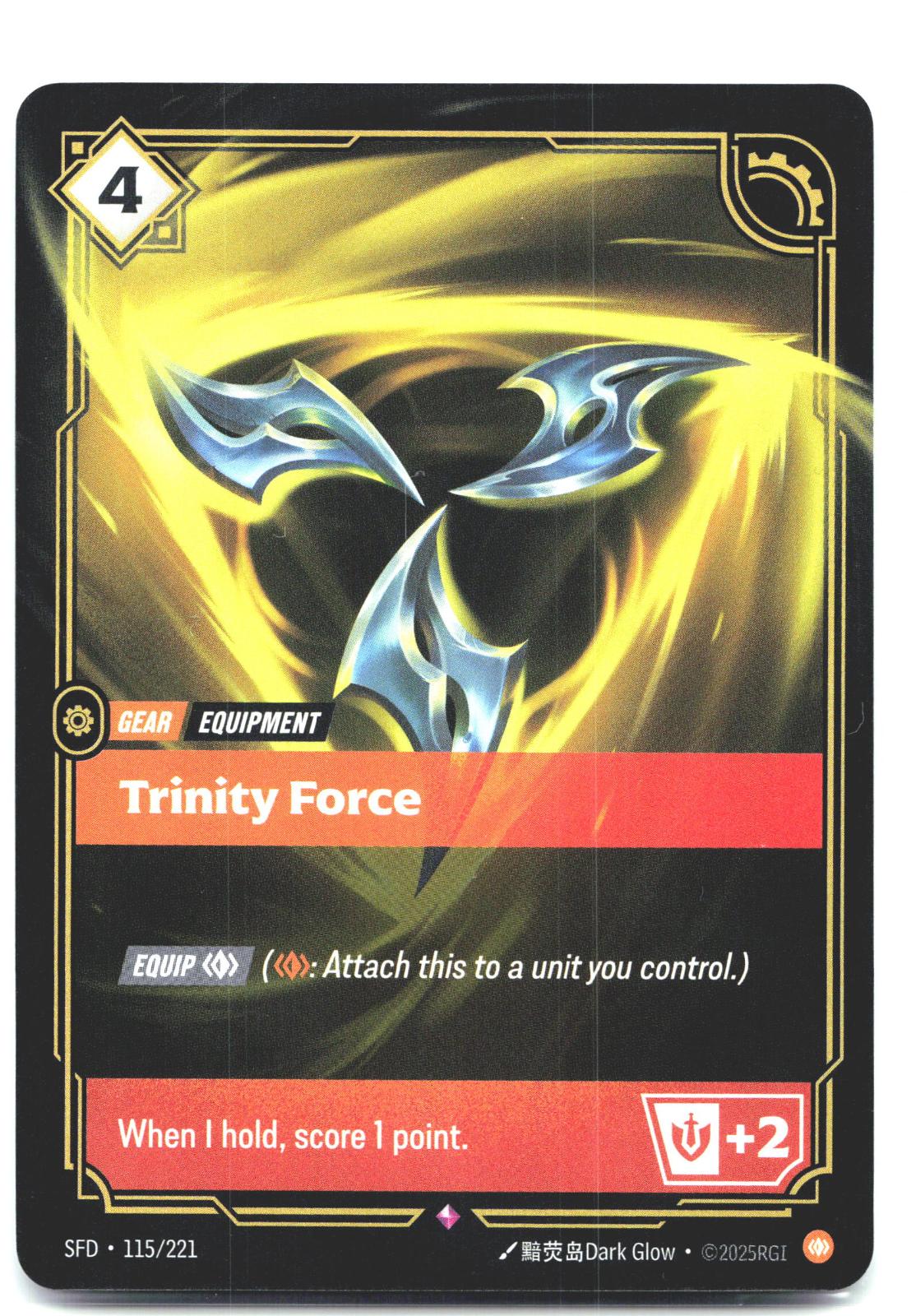 115/221 Trinity Force Foil Spiritforged