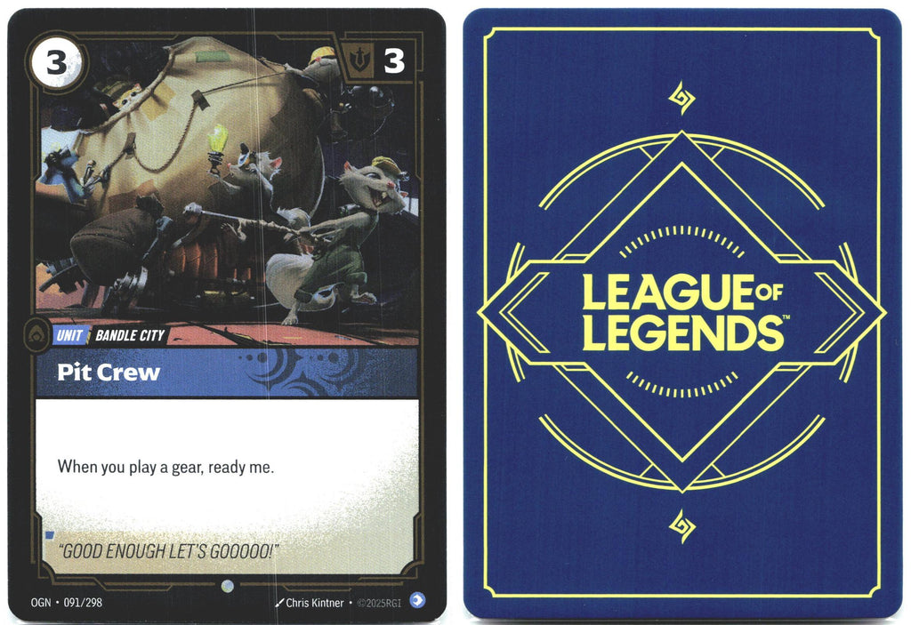 091/298 Pit Crew Foil Origins