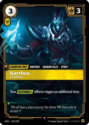 236/298 Karthus - Eternal Foil Origins