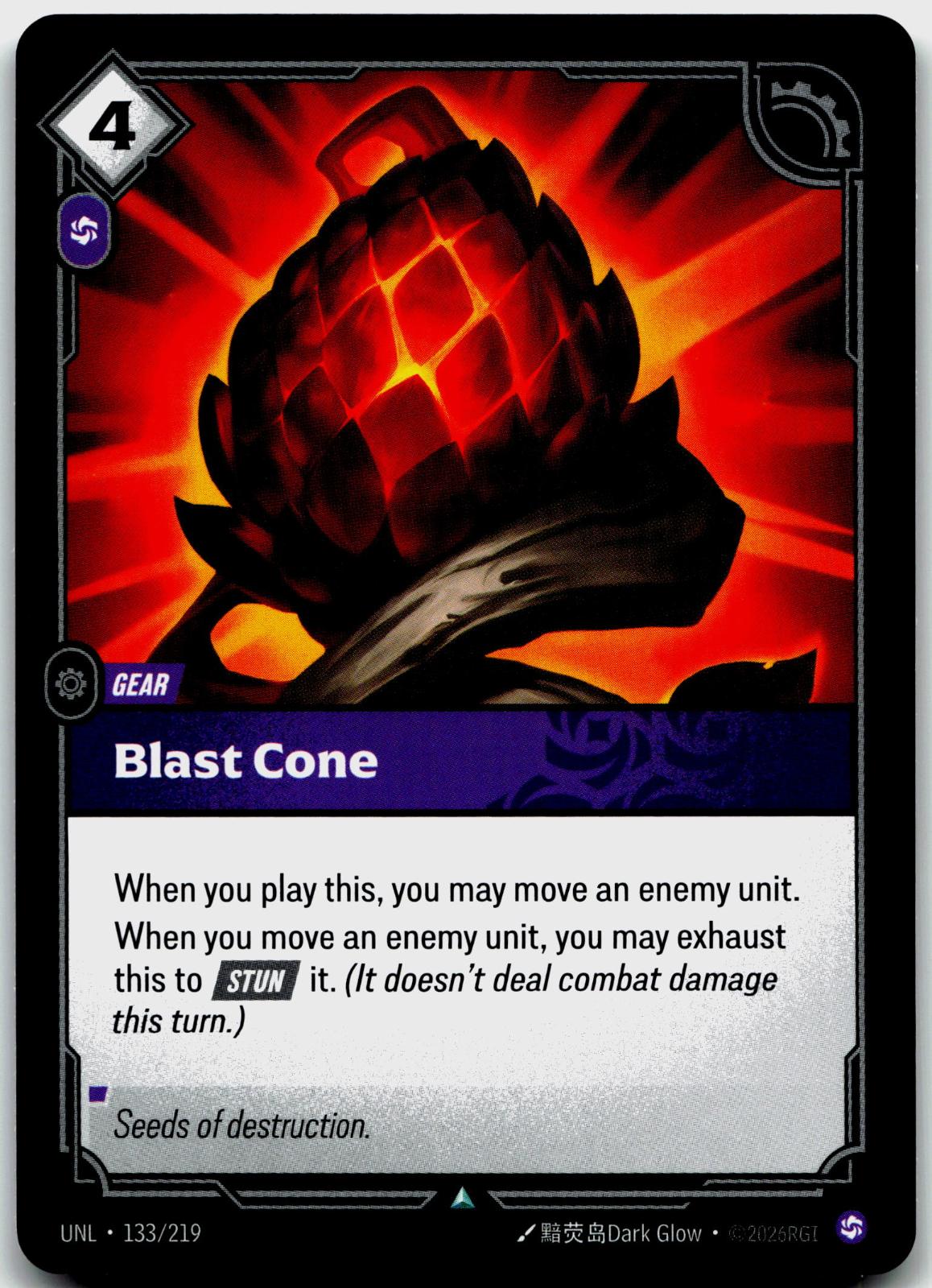 133/219 Blast Cone Unleashed