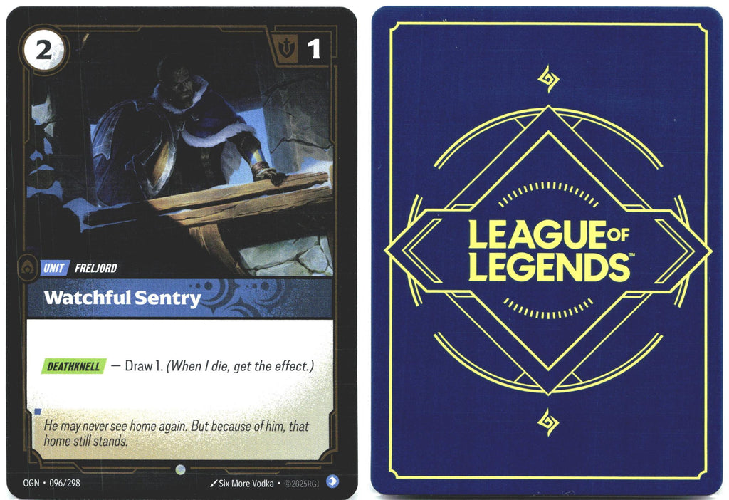 096/298 Watchful Sentry Foil Origins