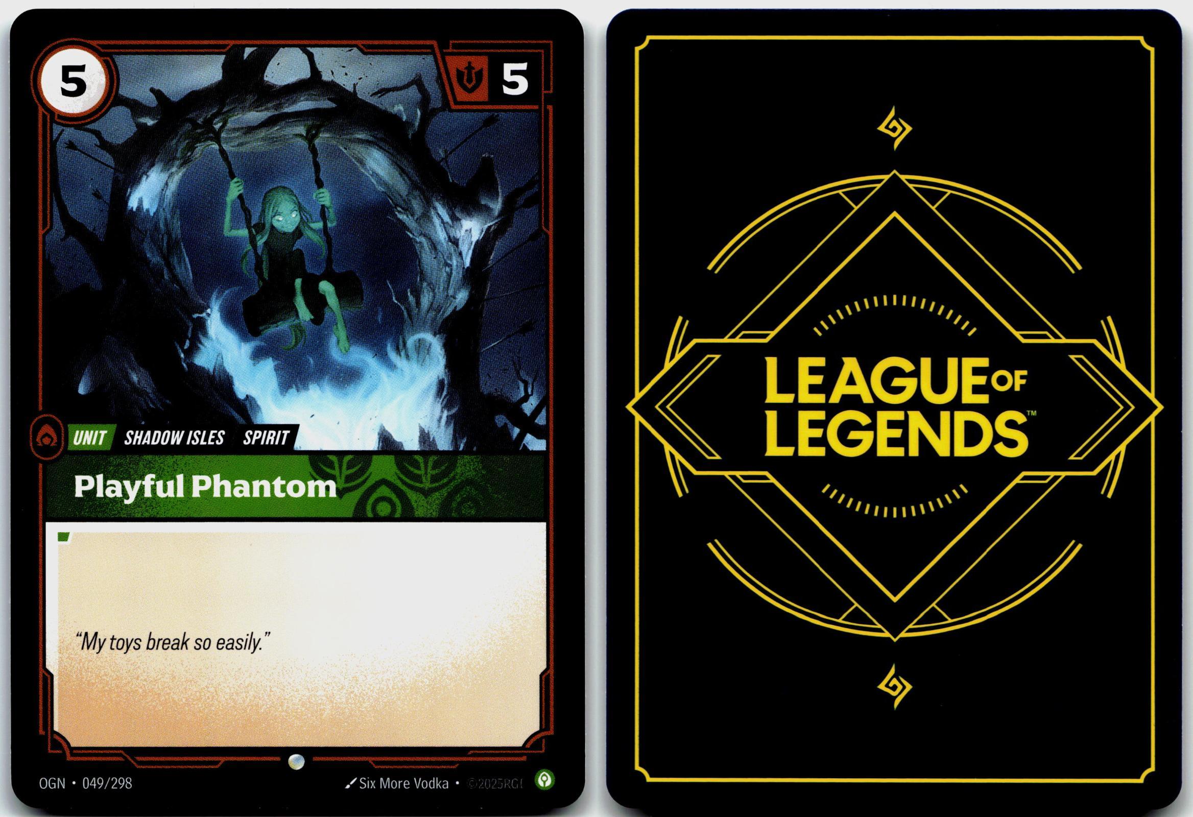 049/298 Playful Phantom Origins