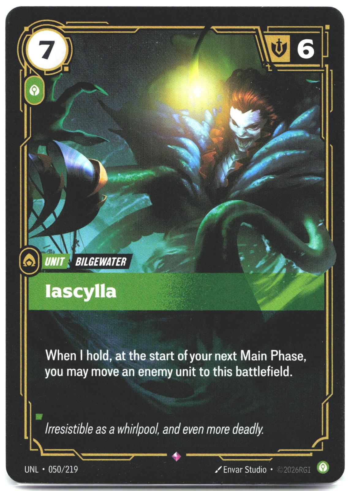 050/219 Iascylla Foil Unleashed