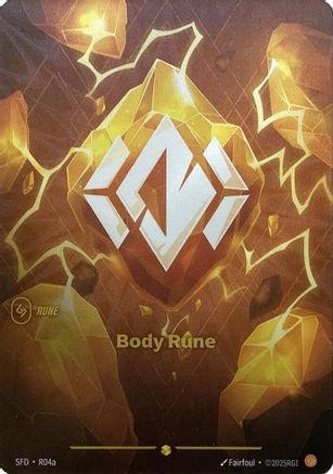 R04A Body Rune (R04a) Foil Spiritforged