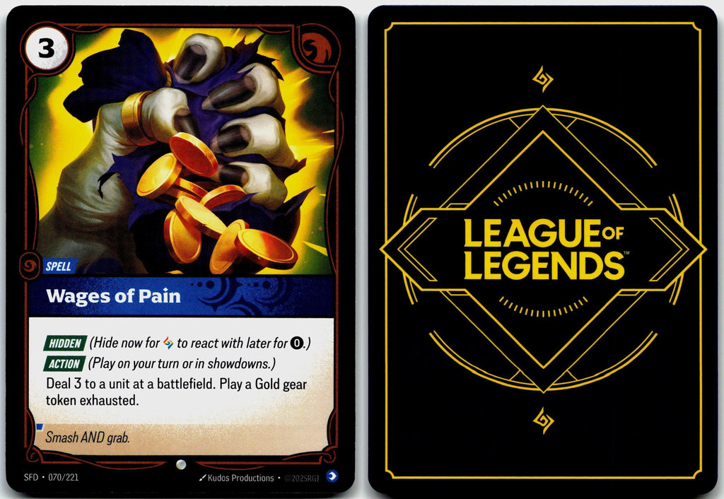 070/221 Wages of Pain Spiritforged
