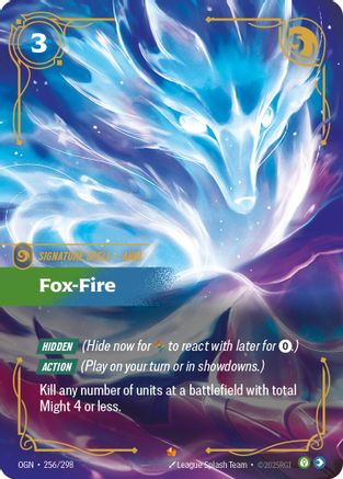 256/298 Fox-Fire Foil Origins