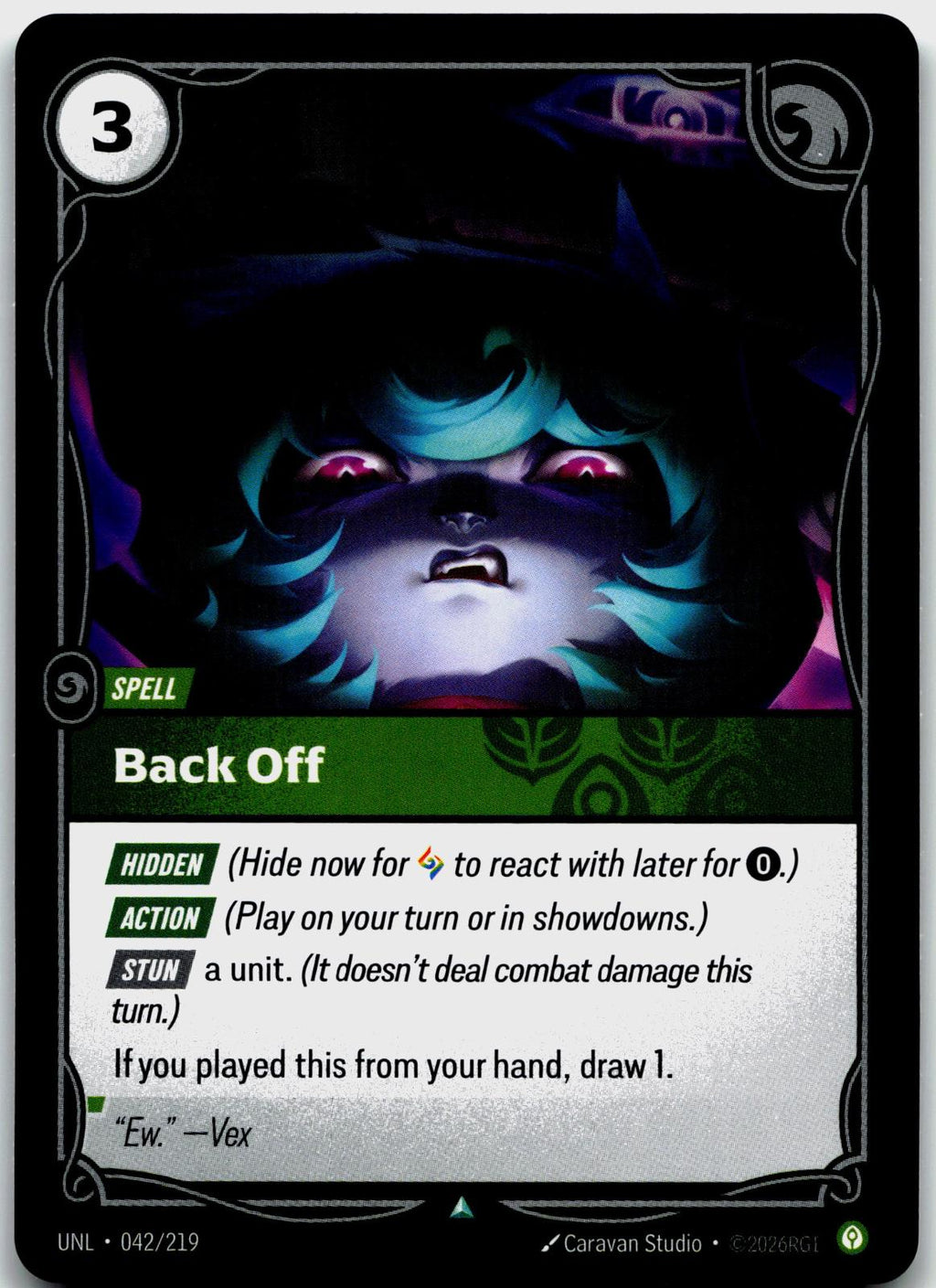 042/219 Back Off Unleashed