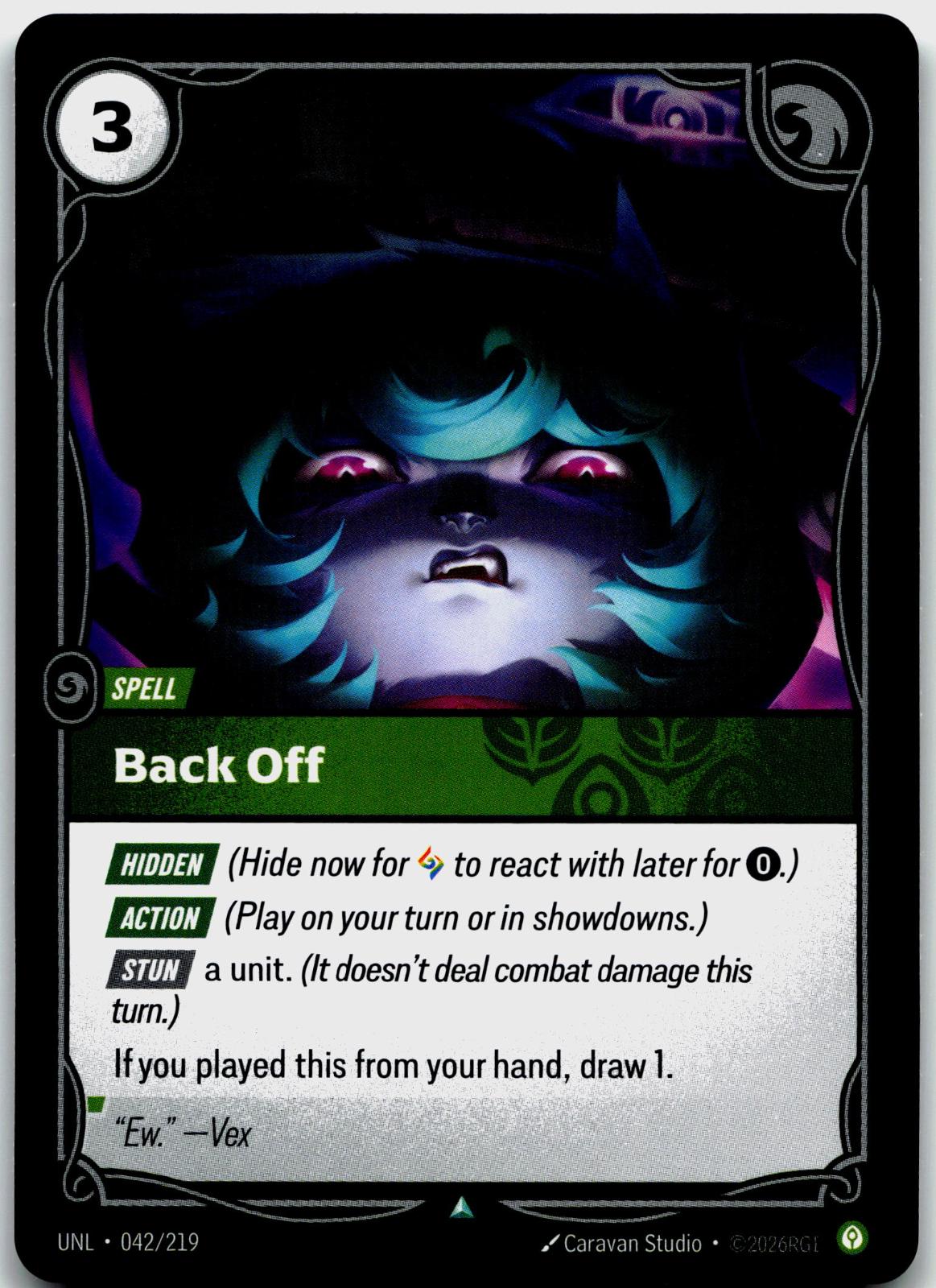 042/219 Back Off Unleashed