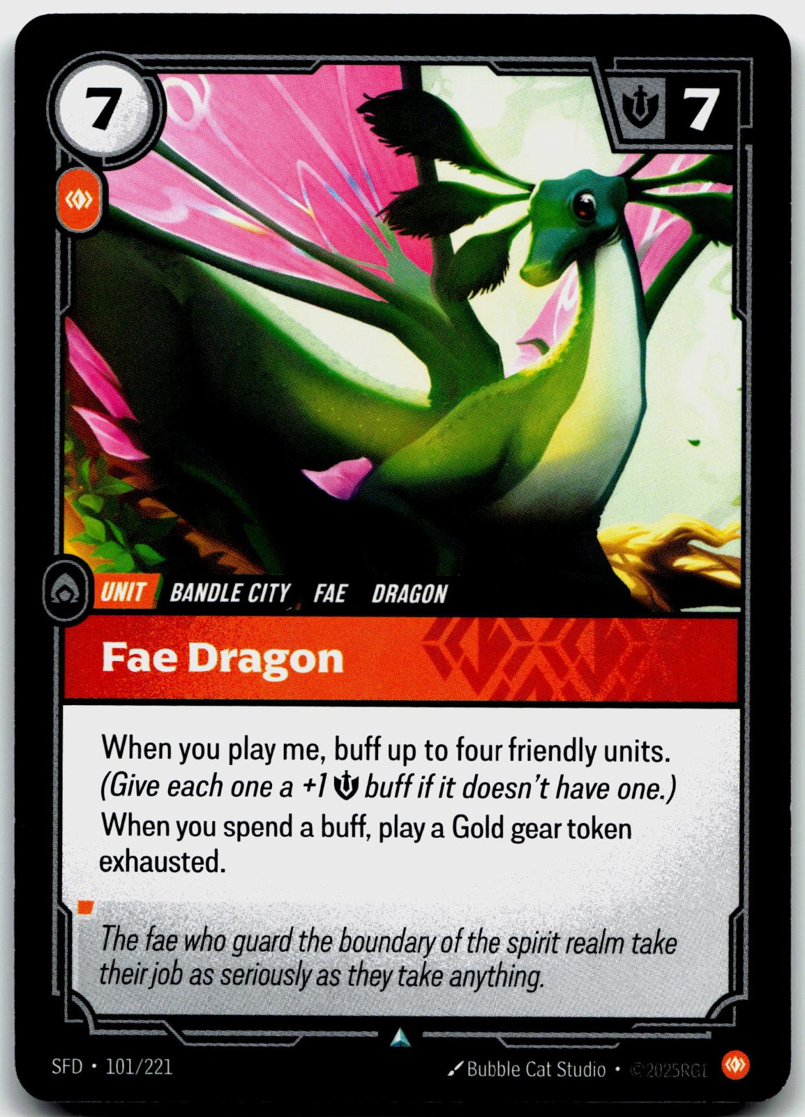 101/221 Fae Dragon Spiritforged