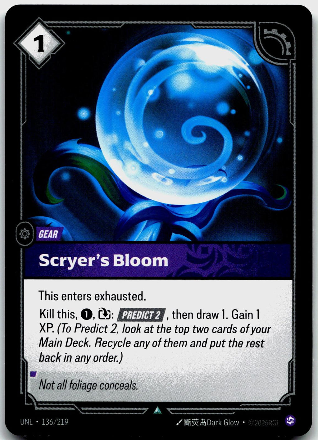 136/219 Scryer's Bloom Unleashed