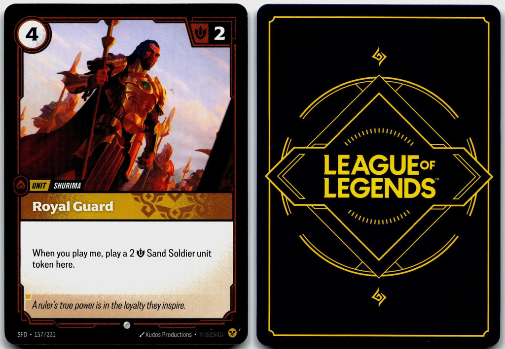 157/221 Royal Guard Spiritforged