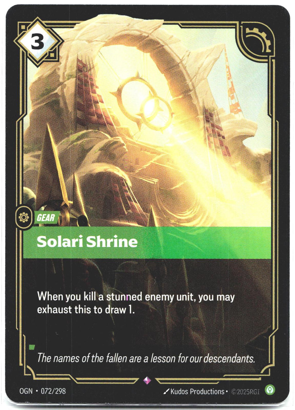 072/298 Solari Shrine Foil Origins