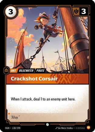 130/298 Crackshot Corsair Origins