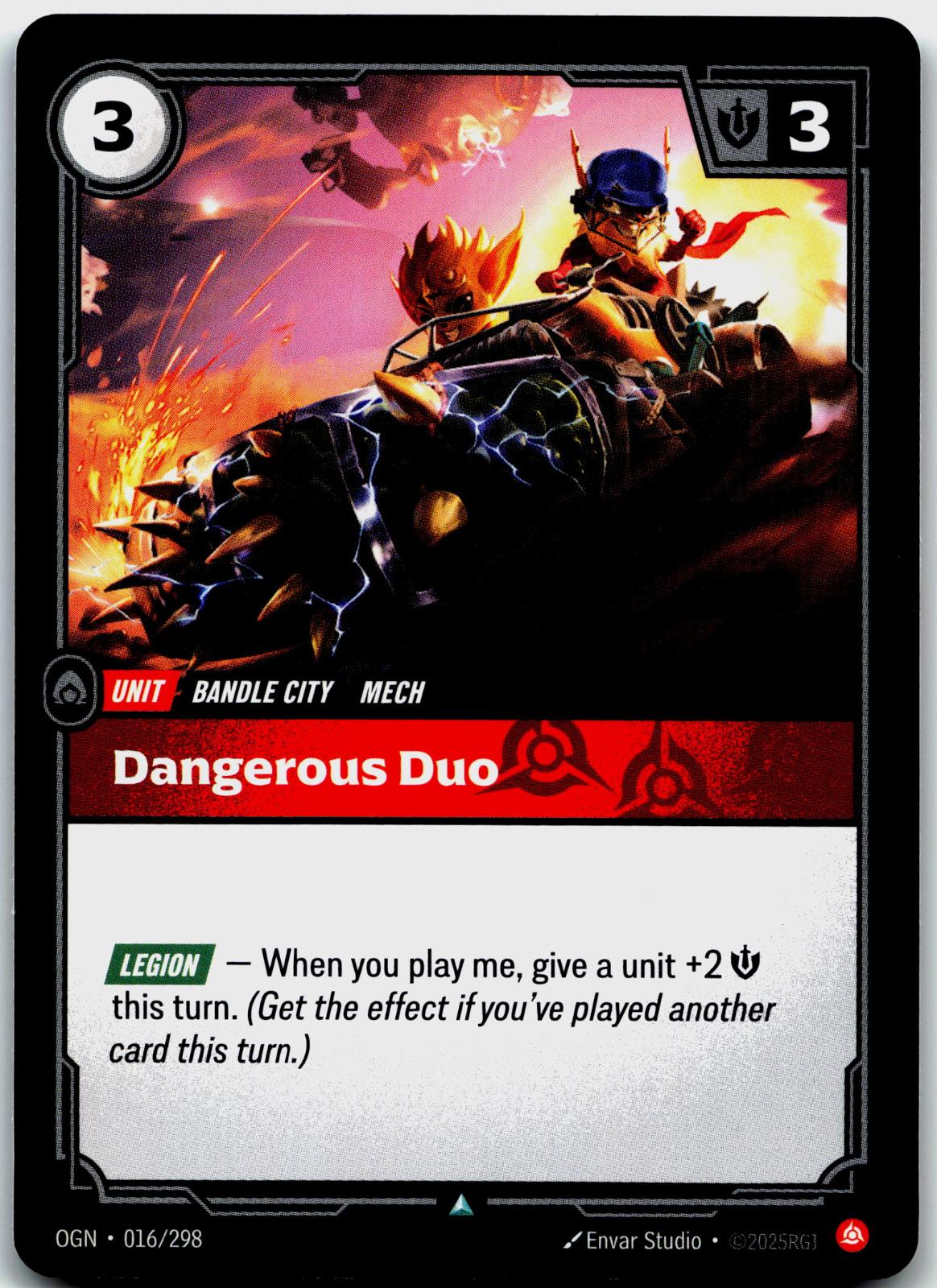 016/298 Dangerous Duo Origins