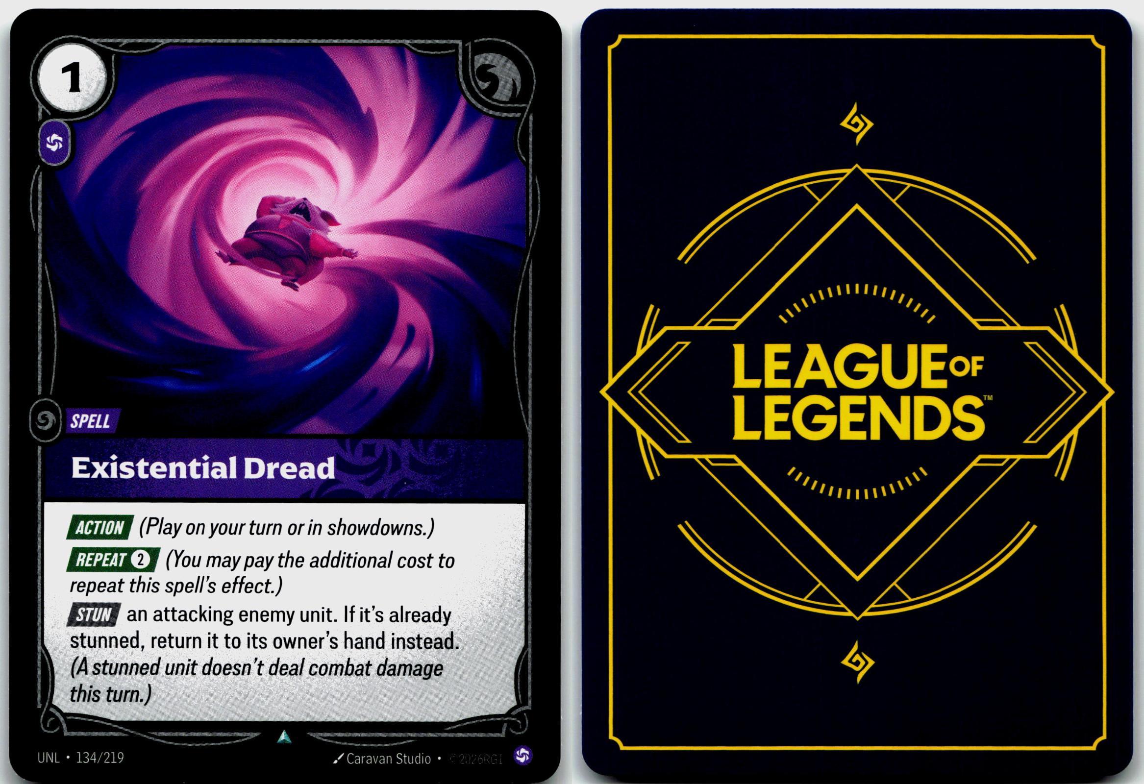 134/219 Existential Dread Unleashed