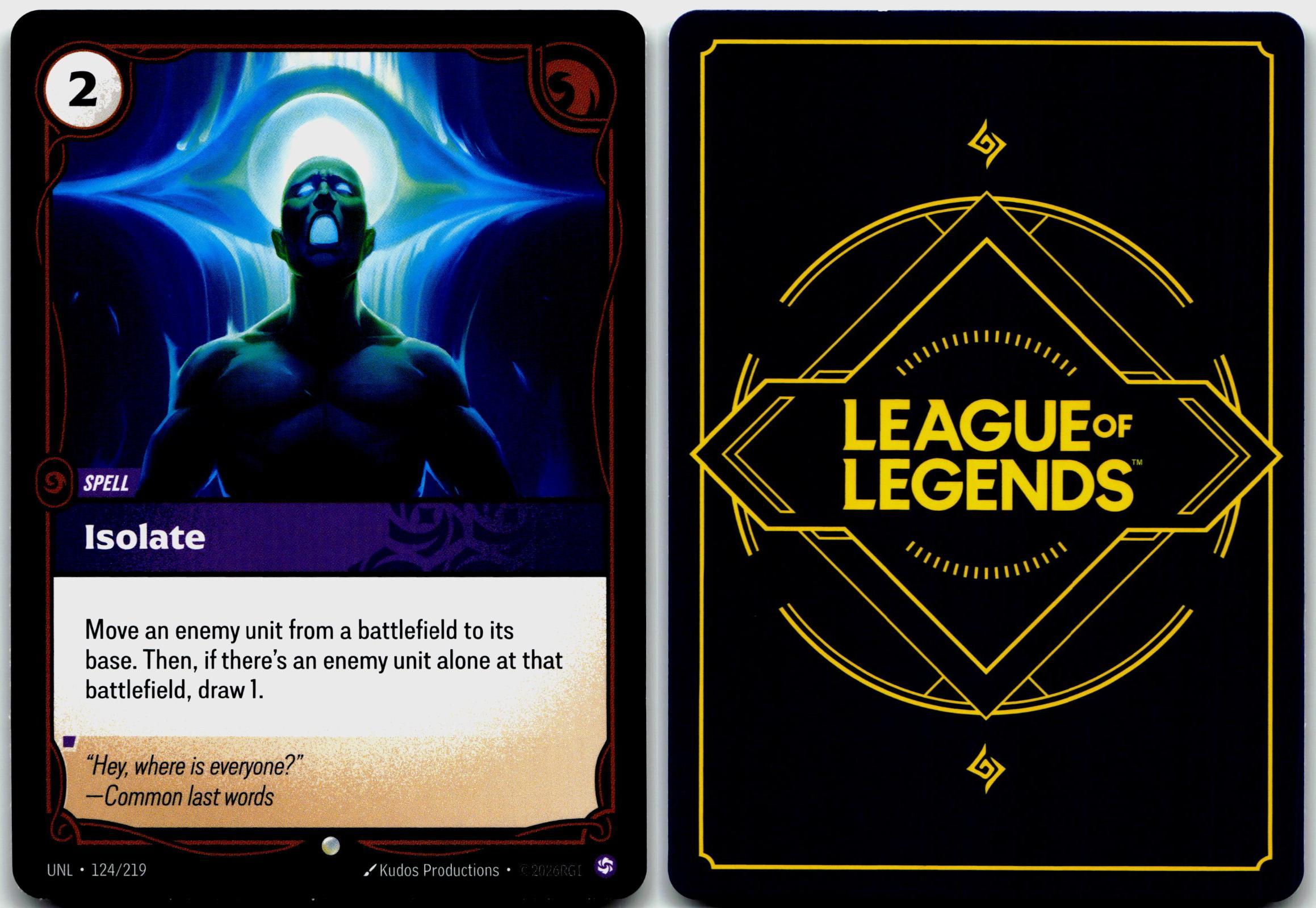 124/219 Isolate Unleashed