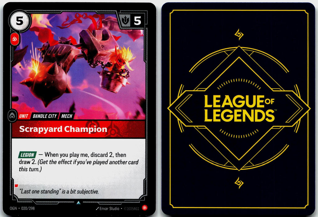 020/298 Scrapyard Champion Origins