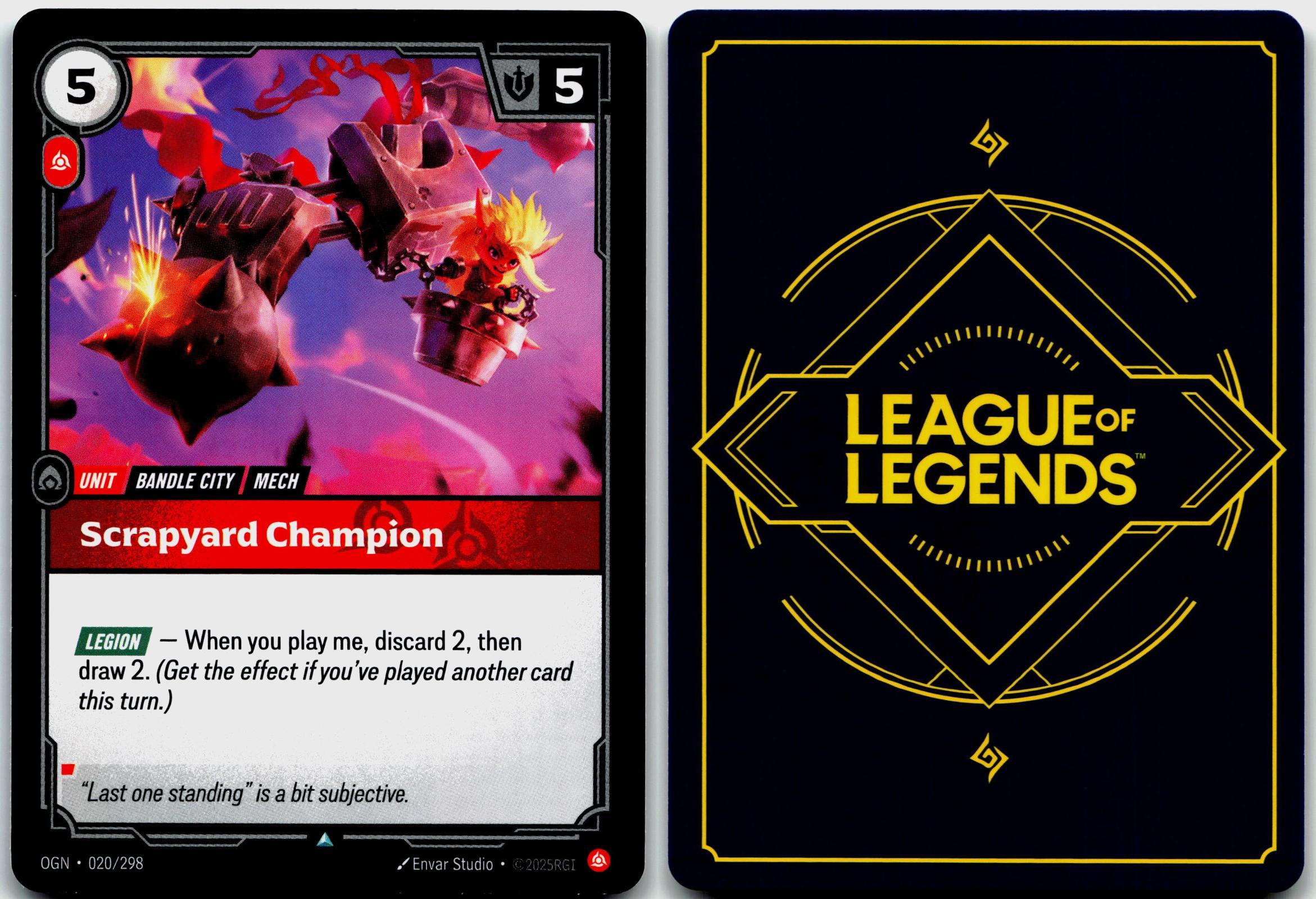 020/298 Scrapyard Champion Origins