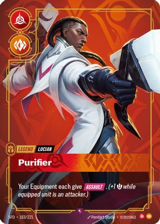 183/221 Lucian - Purifier Foil Spiritforged