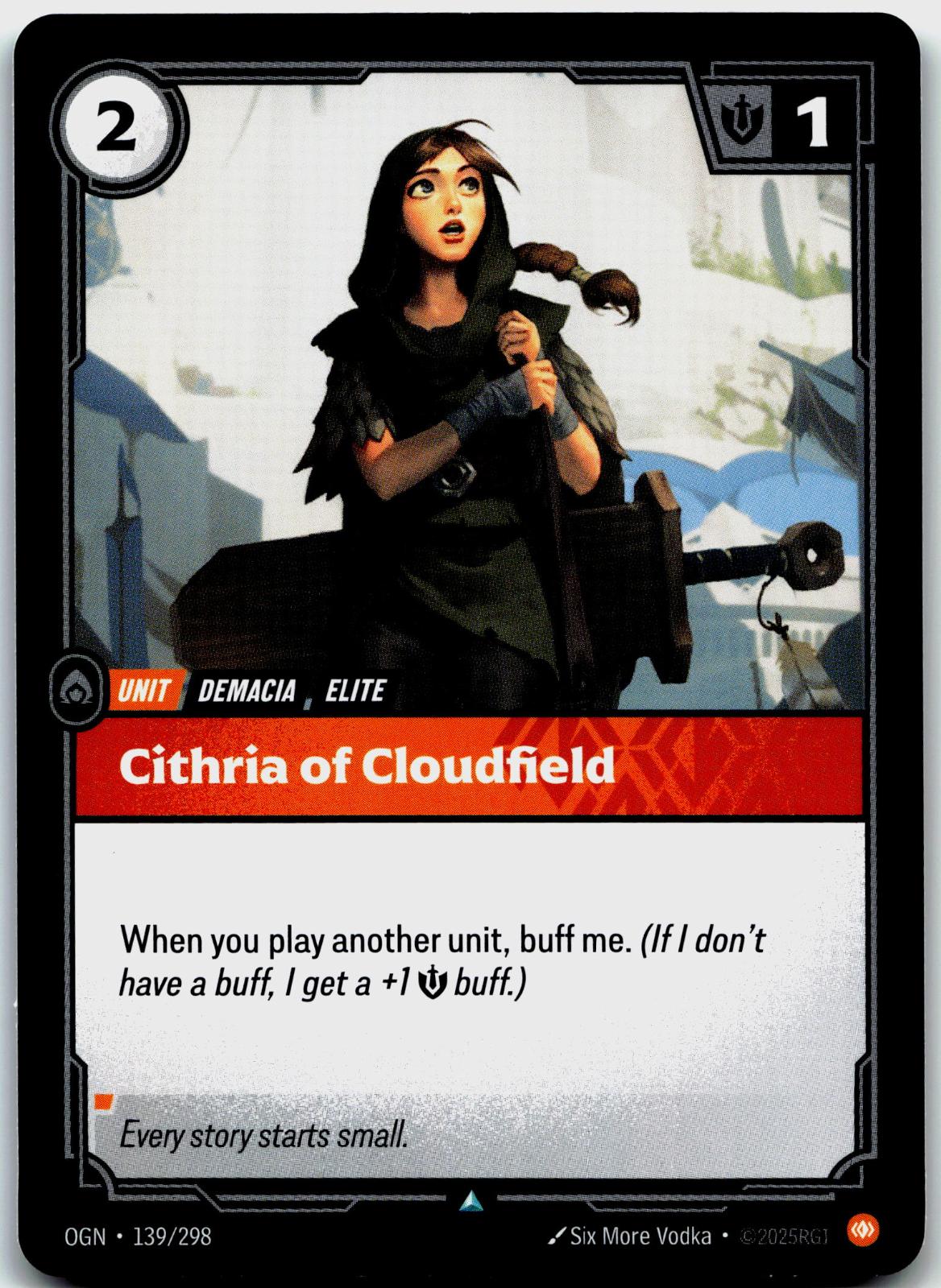 139/298 Cithria of Cloudfield Origins