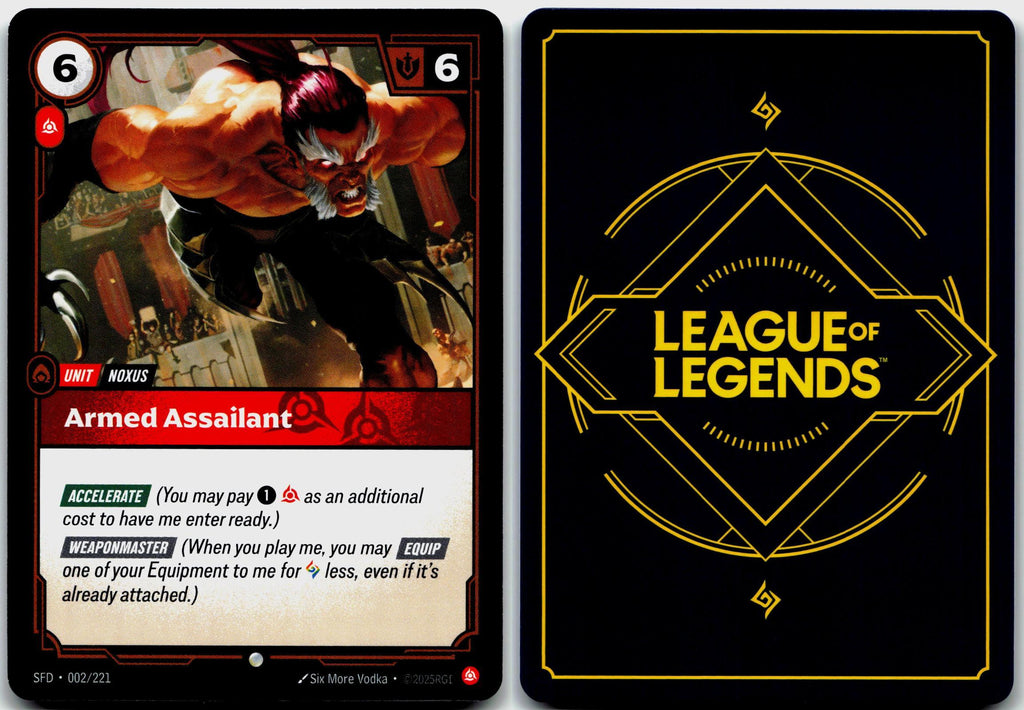 002/221 Armed Assailant Spiritforged