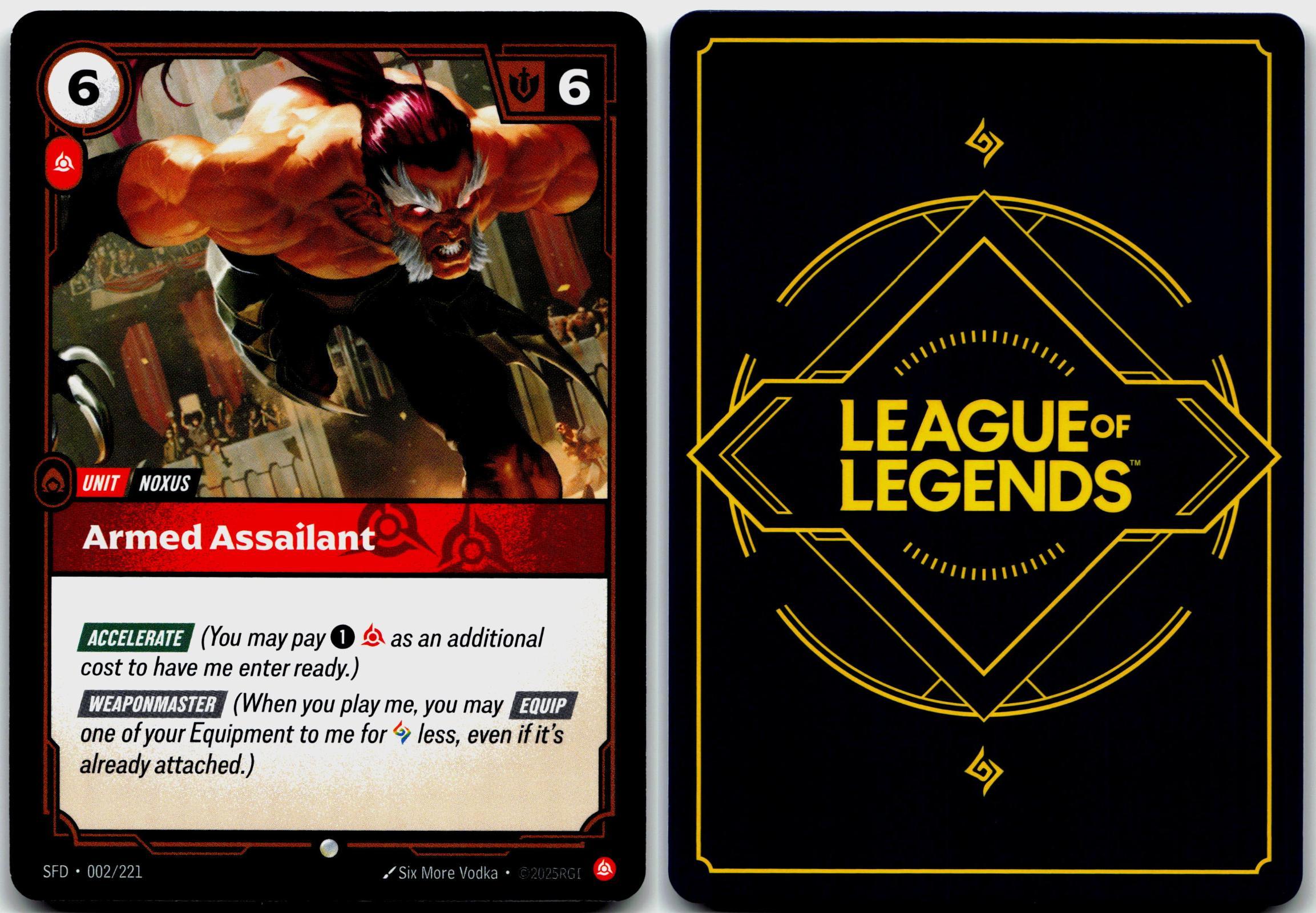 002/221 Armed Assailant Spiritforged