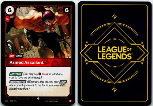 002/221 Armed Assailant Spiritforged