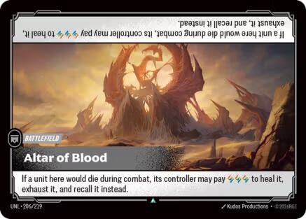 206/219 Altar of Blood Unleashed