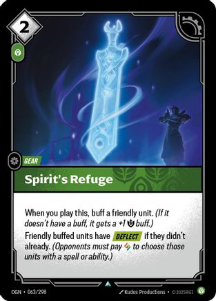 063/298 Spirit's Refuge Origins