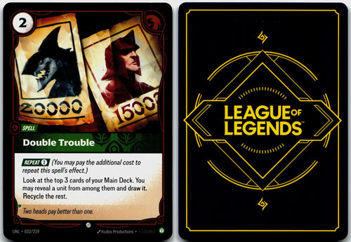 032/219 Double Trouble Unleashed