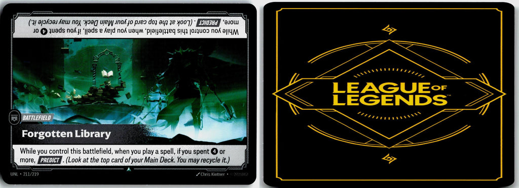 211/219 Forgotten Library Unleashed