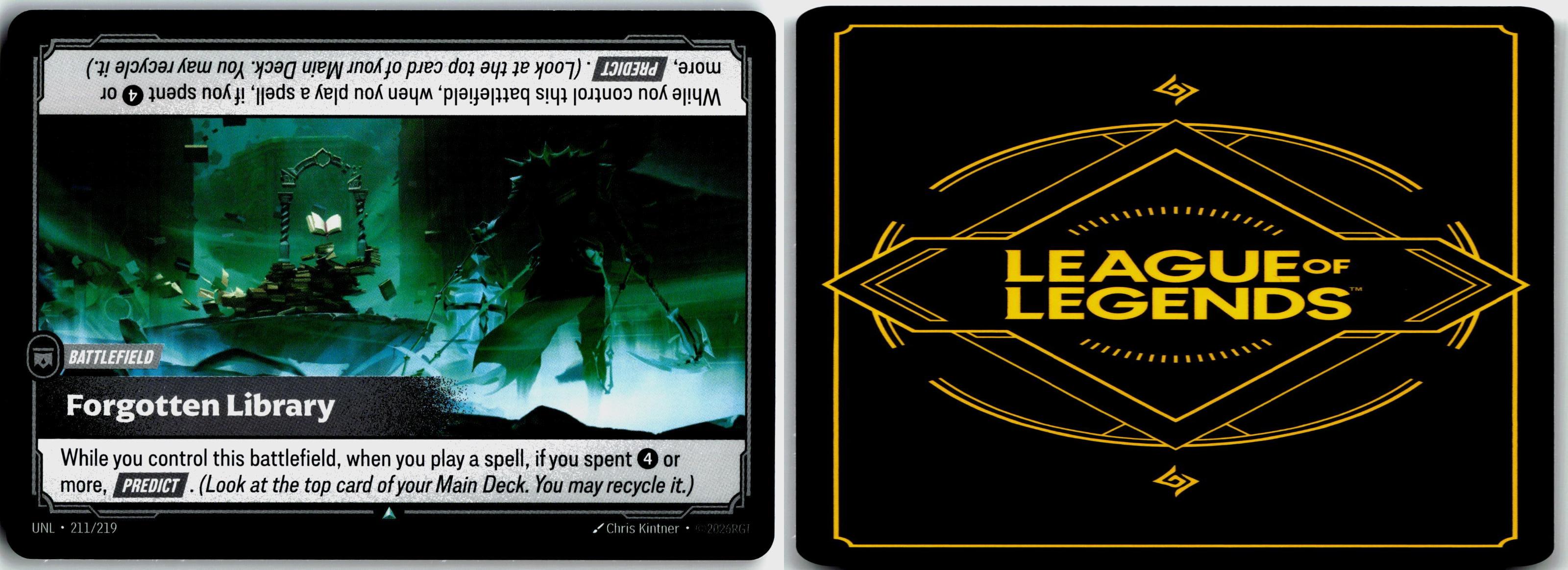 211/219 Forgotten Library Unleashed