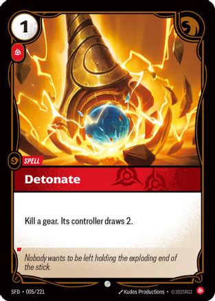 005/221 Detonate Spiritforged