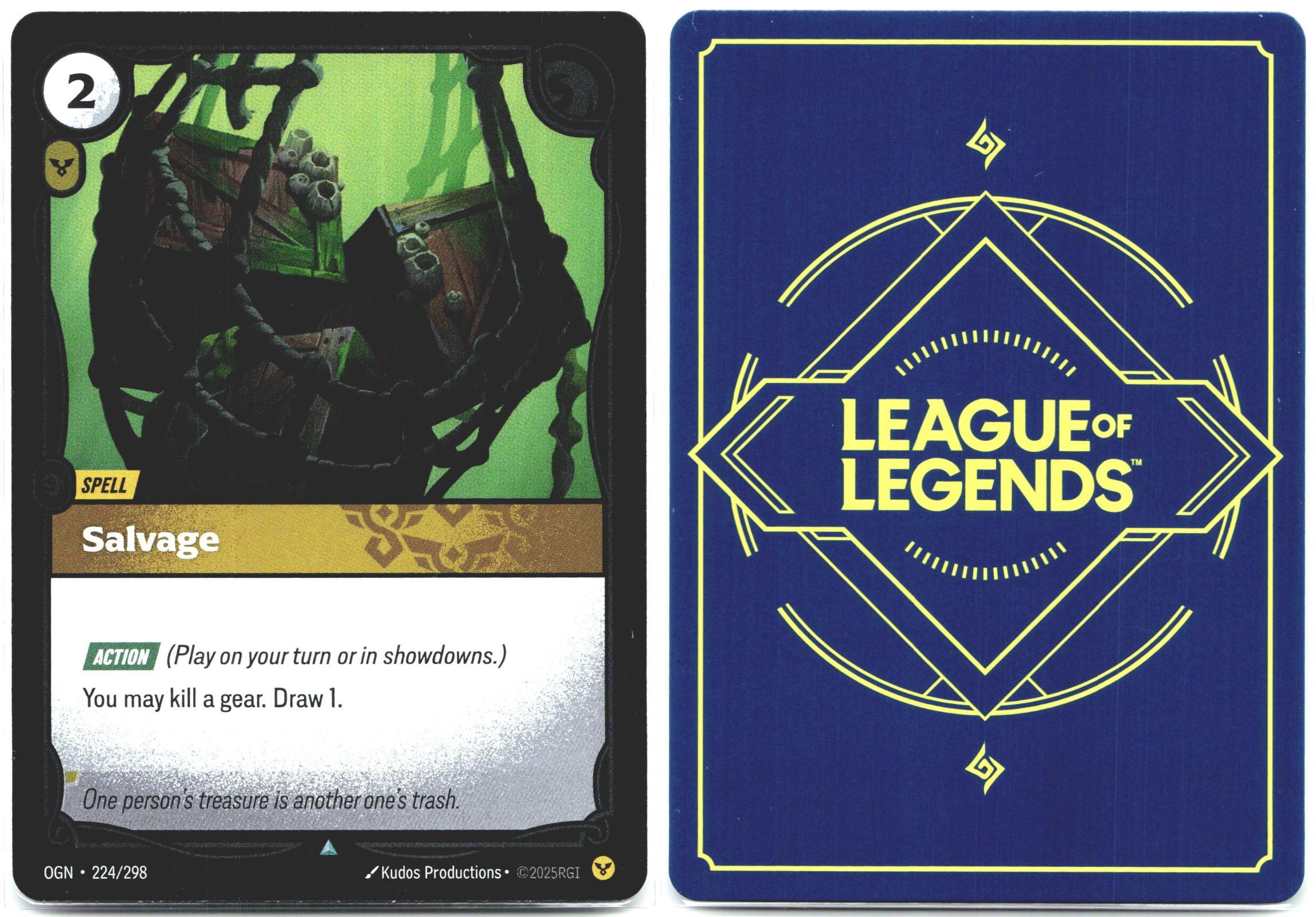224/298 Salvage Foil Origins