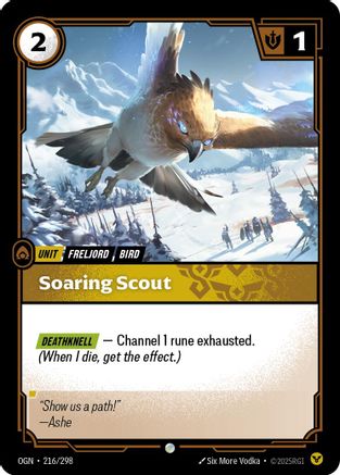 216/298 Soaring Scout Origins