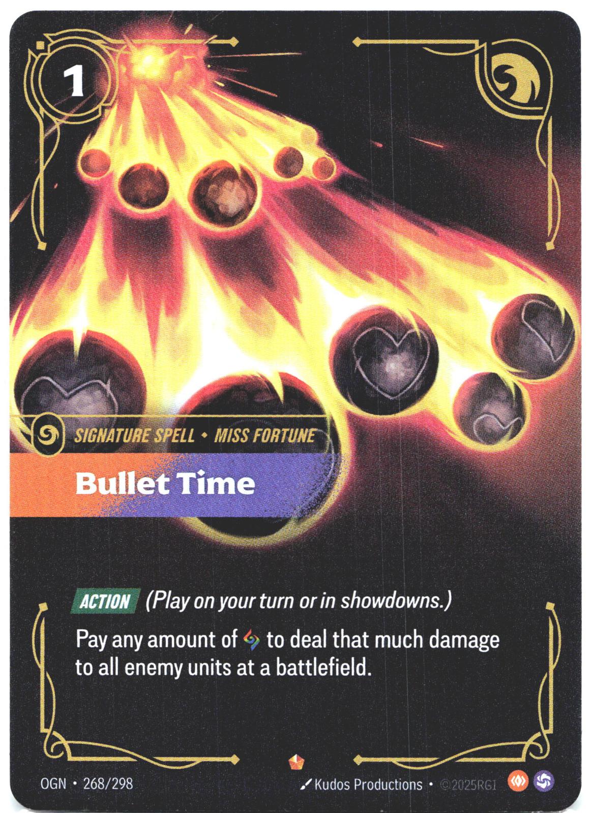 268/298 Bullet Time Foil Origins