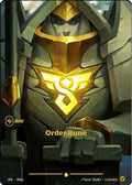 R06A Order Rune (Alternate Art) Foil Unleashed