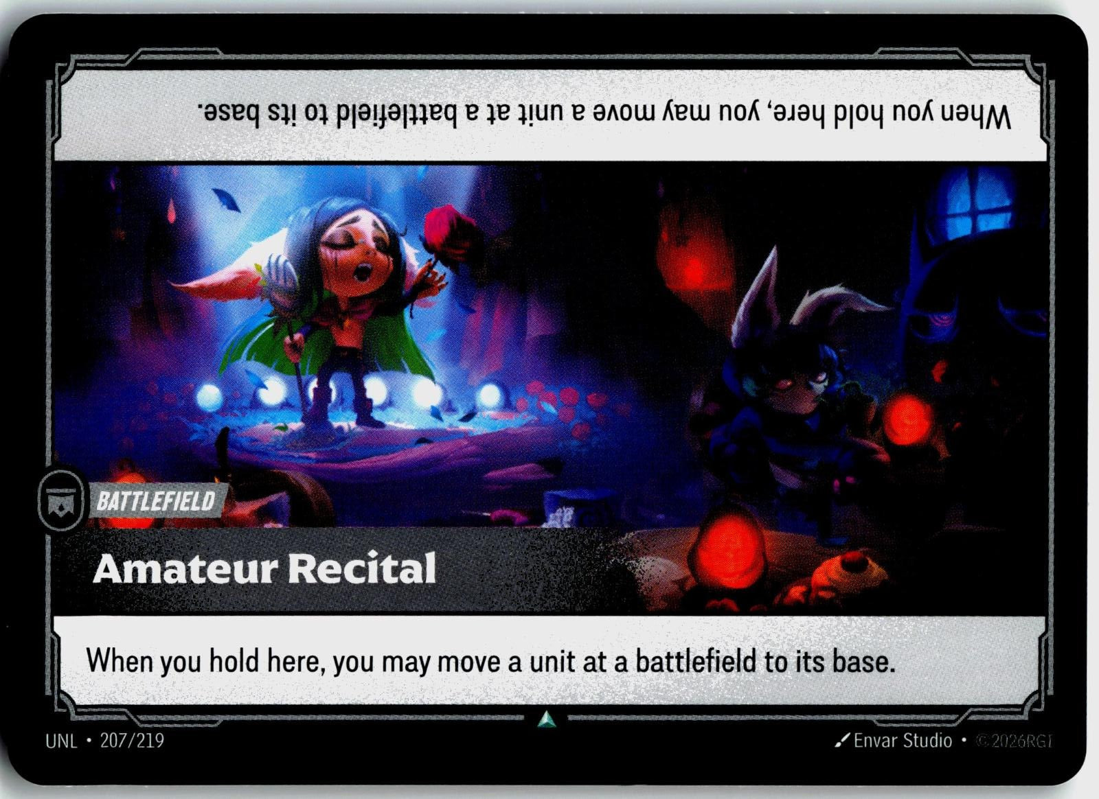 207/219 Amateur Recital Unleashed