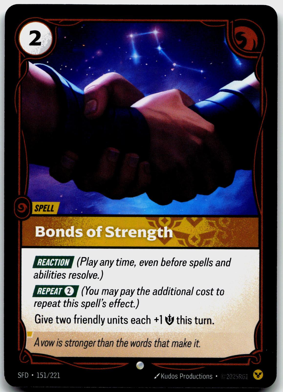 151/221 Bonds of Strength Spiritforged