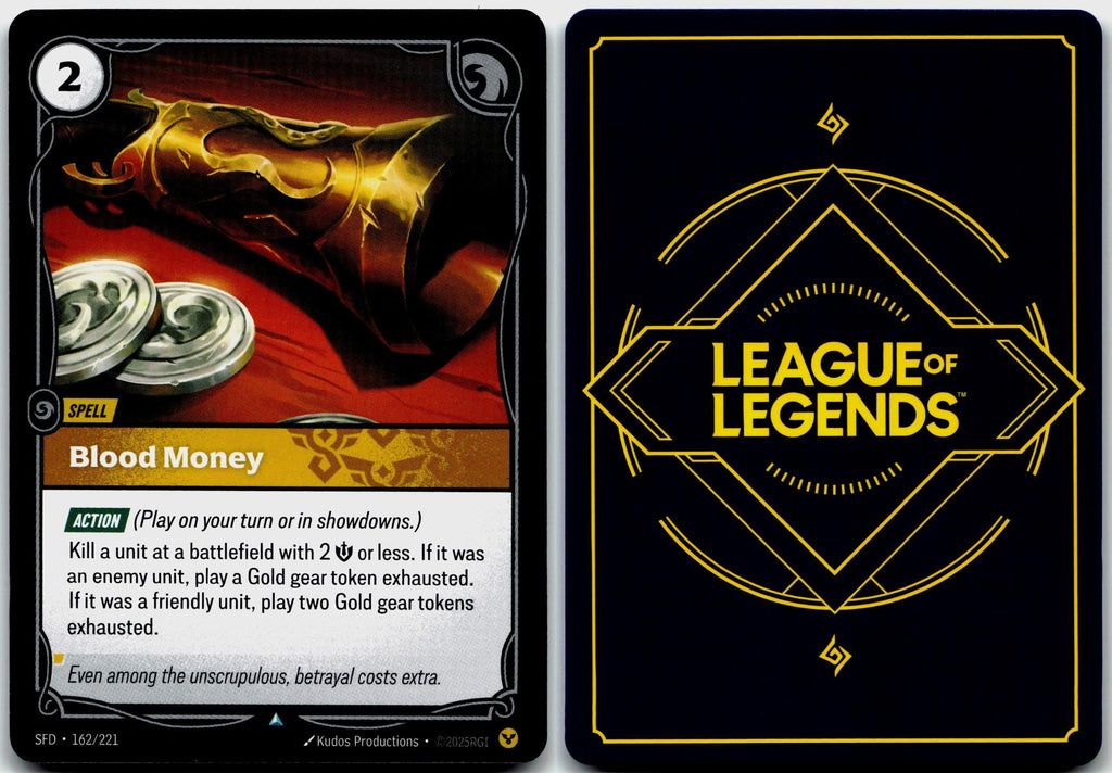 162/221 Blood Money Spiritforged