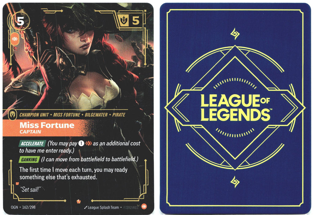 162/298 Miss Fortune - Captain Foil Origins