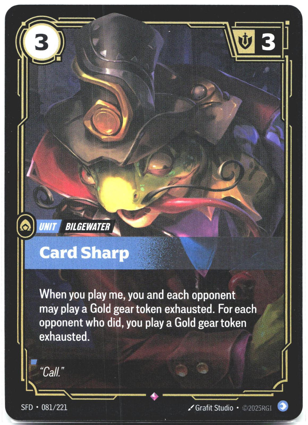 082/221 Ezreal - Dashing Foil Spiritforged