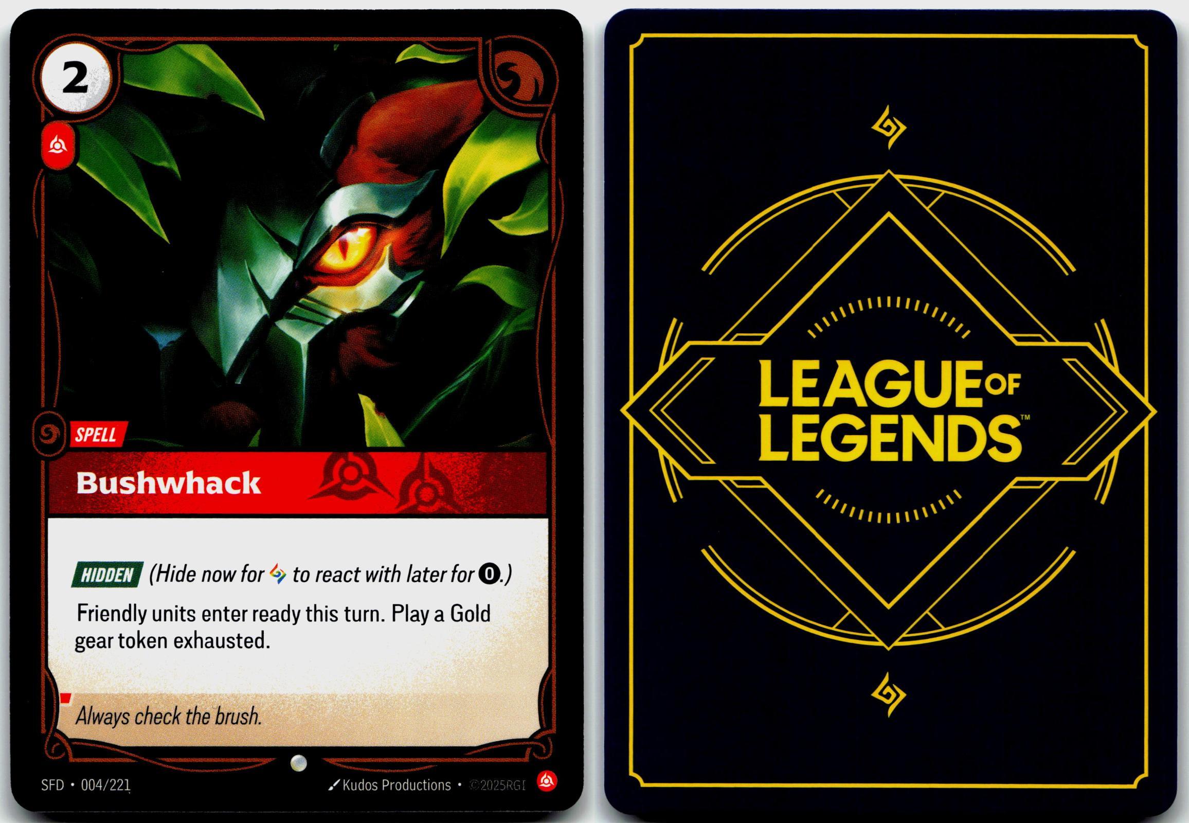 004/221 Bushwhack Spiritforged