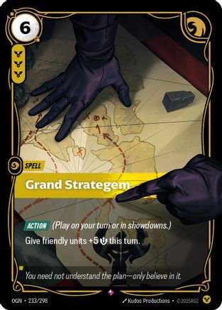 233/298 Grand Strategem Foil Origins